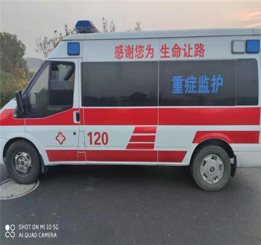 章贡救护车出租服务案例3